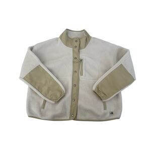 The North Face Cream and Tan Jacket